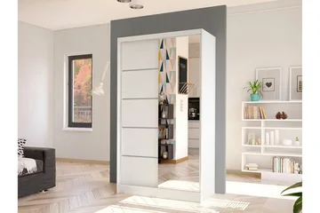 Glenmore Garderob m. Spegel White - Products - Förvaring - Garderober & garderobssystem