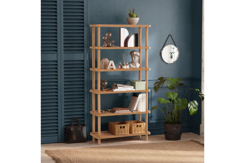 Andifli Bokhylla 80x168,5 cm - Grön - Products - Förvaring - Hylla - Bokhylla