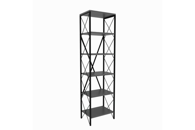 Bokhylla Suadiye Bokhylla 50 cm Antracit,Svart - Products - Förvaring - Hylla - Bokhylla