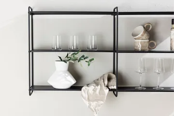 Lyon Tallrikshylla 122x18 cm - Svart - Products - Förvaring - Hylla - Förvaringshylla - Tallrikshylla