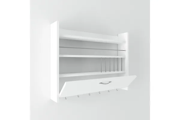 Rovdane Kryddhylla 85x15 cm - Extra Vit - Products - Förvaring - Hylla - Förvaringshylla - Kryddhylla & kryddställ