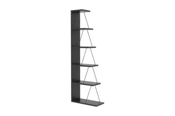 Ljusfors Bokhylla 150x50 cm - Antracit/Svart - Products - Förvaring - Hylla - Bokhylla