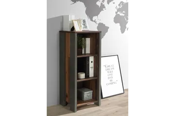 Torelles Bokhylla 47x115 cm - Mörkbrun - Products - Förvaring - Hylla - Bokhylla