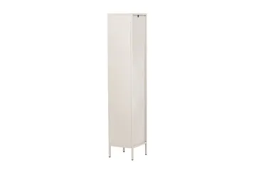 Cali Smalt Vitrinskåp 35 cm djup 37 cm bred 180 cm hög Ljust Stål - Beige - Products - Förvaring - Skåp - Vitrinskåp