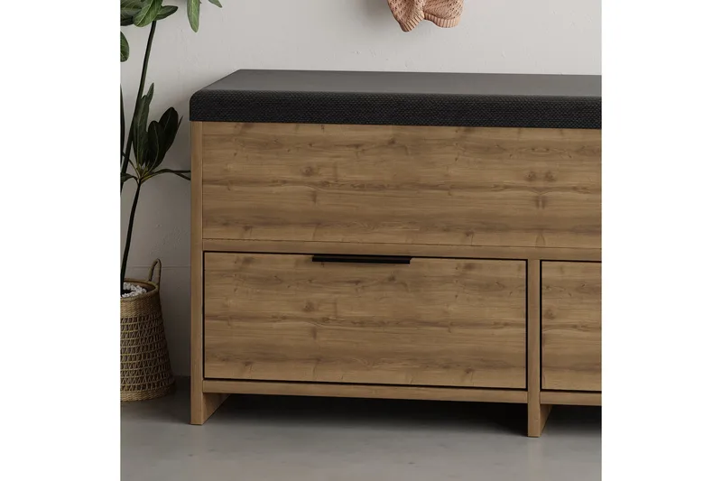 Cove Skoskåp 106 cm - Brun - Products - Förvaring - Skåp - Förvaringsskåp