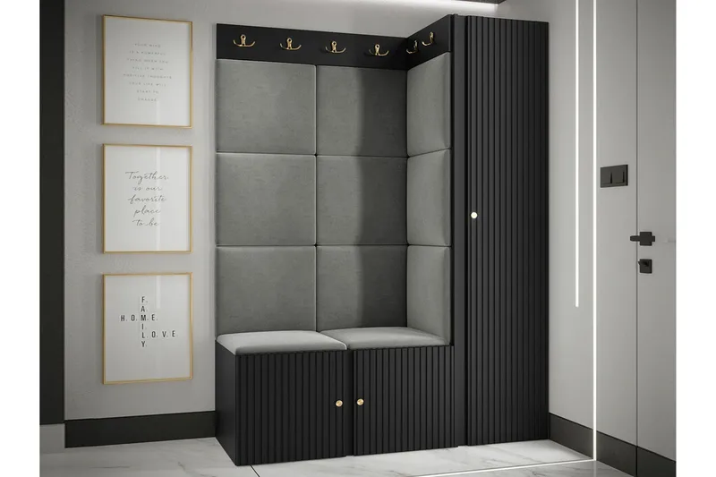 Dunvegan Highboard Black - Products - Förvaring - Skåp - Förvaringsskåp