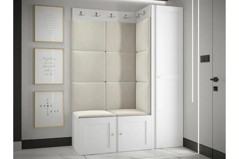 Dunvegan Highboard White - Products - Förvaring - Skåp - Förvaringsskåp