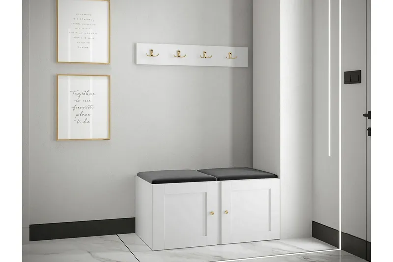 Dunvegan Highboard White - Products - Förvaring - Skåp - Förvaringsskåp