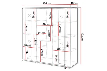 Gamal Highboard - Vit - Products - Förvaring - Skåp - Förvaringsskåp