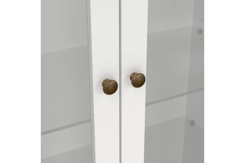 Shoiba Vitrinskåp 96x201 cm - Vit - Products - Förvaring - Skåp - Vitrinskåp