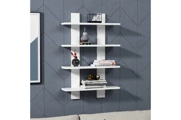 Aposonga Vägghylla 60x16 cm - Vit - Products - Förvaring - Småförvaring - Väggförvaring