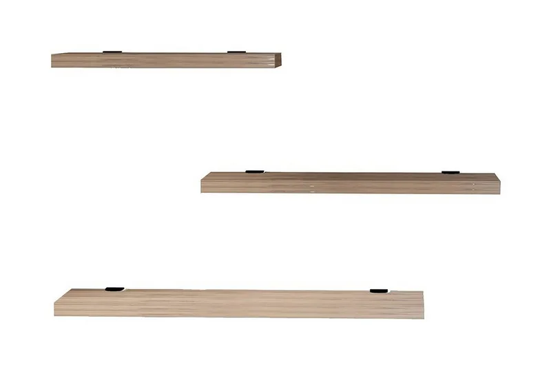 Cordin Vägghylla 2x30 cm 3-pack - Natur - Products - Förvaring - Småförvaring - Väggförvaring
