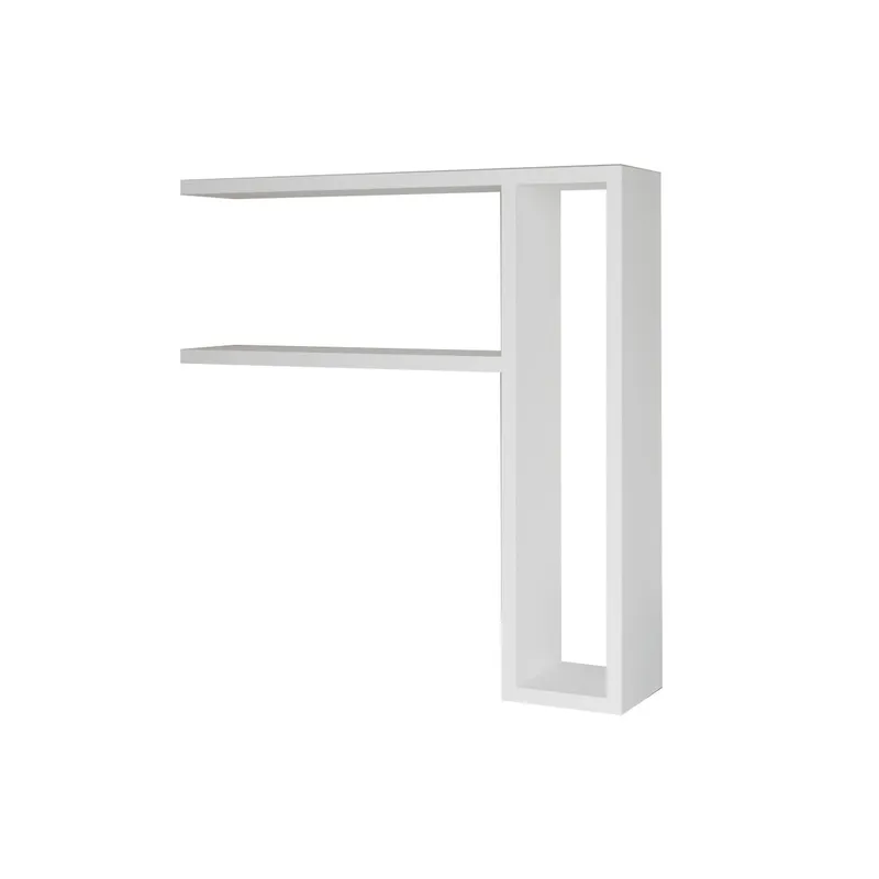Hollowmere Vägghylla 60x61,8x15 cm - Vit - Products - Förvaring - Småförvaring - Väggförvaring