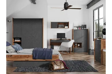 Rathmore Vägghylla 110x28 cm - Grå - Products - Förvaring - Småförvaring - Väggförvaring