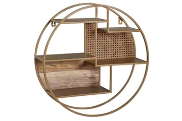 Tultered hylla - Brun - Products - Förvaring - Småförvaring - Väggförvaring