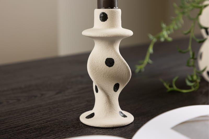Glory Ljusstake 6x12 cm - Vit - Products - Inredning - Ljus & dofter - Ljusstakar & ljuslyktor