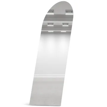 Helkroppsspegel 70x160cm | Vägghängd/golvstående | Valvformad | Leona - Transparent - Products - Inredning - Spegel - Golvspegel
