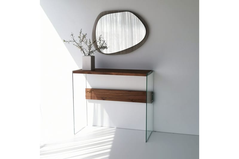 Lepinas Väggspegel 75x55 cm - Brons/Härdat Glas - Products - Inredning - Spegel - Hallspegel