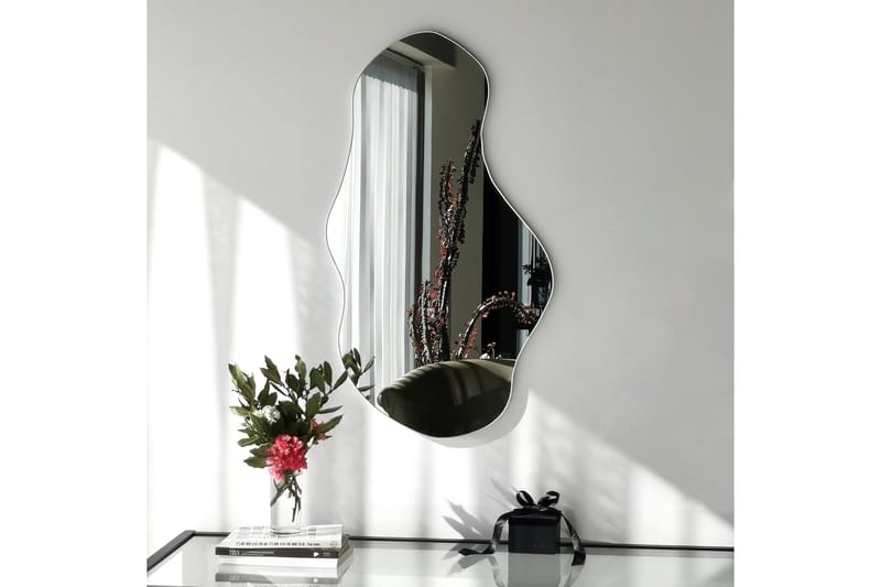 Spegel 40x70 cm - Vit - Products - Inredning - Spegel - Hallspegel