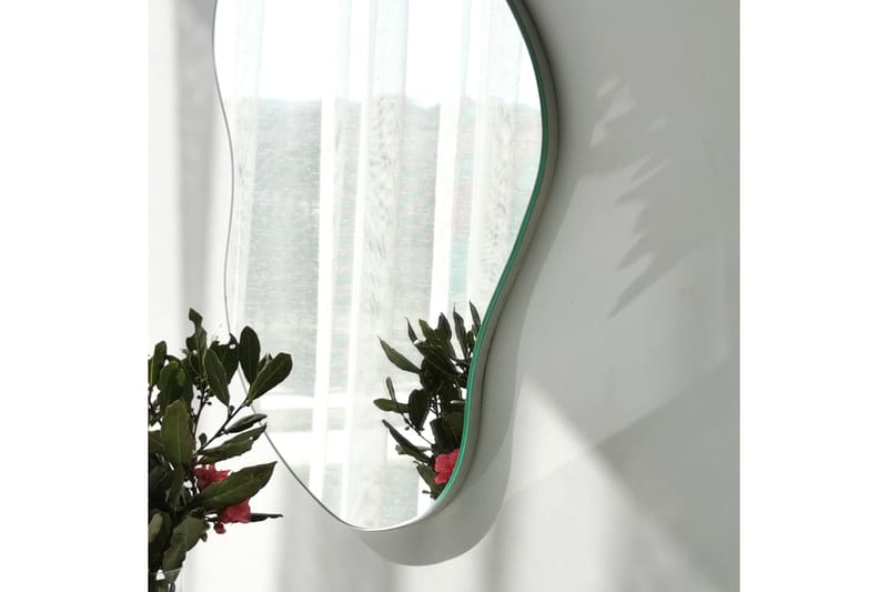 Spegel 40x70 cm - Vit - Products - Inredning - Spegel - Hallspegel