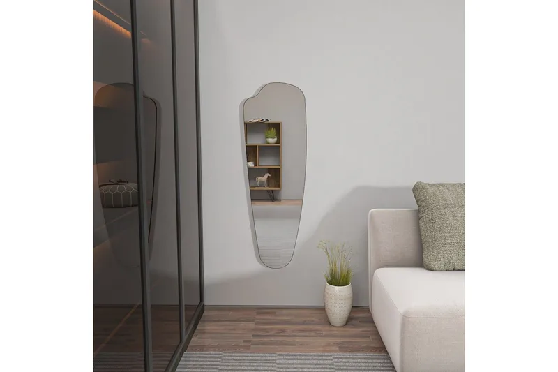 Stationsspegel Frostwick transparent - Multifärgad - Products - Inredning - Spegel - Hallspegel