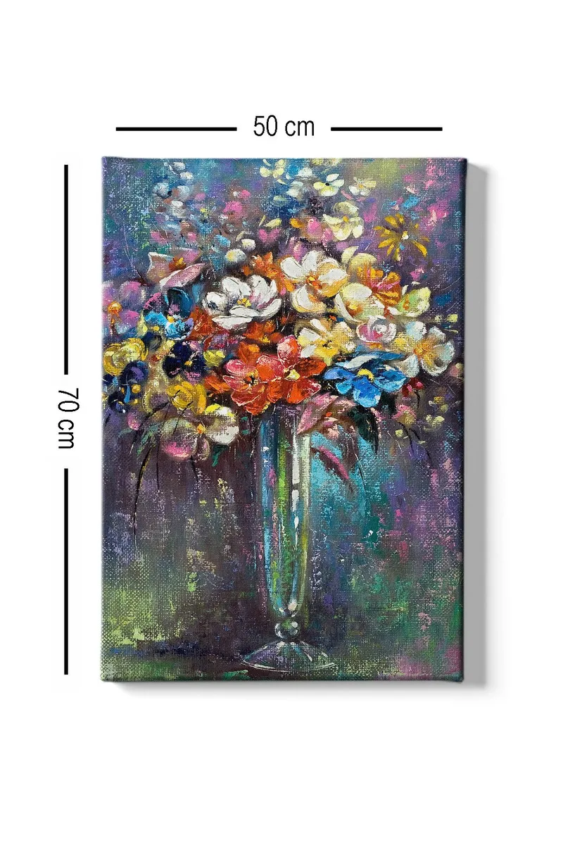 Dekorativ Canvastavla 50x70 cm - Flerfärgad - Products - Inredning - Tavlor & posters - Canvastavla