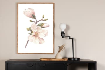 Poster Hand made 30x40 cm - Rosa/Vit - Products - Inredning - Tavlor & posters - Posters & prints