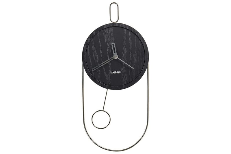 Pendelur Sierre Svart/Silver - Svart/Silver - Products - Inredning - Väggdekor - Väggklocka & väggur - Urverk till väggklocka