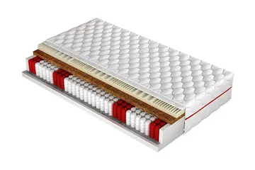 Fema Madrass 200x90x18 cm  Vit  Vit - Vit - Products - Möbler - Barnmöbler - Barnsäng & juniorsäng - Resårbotten barn & barn madrasser