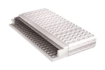 Mujahid Madrass 85x200 cm - Vit - Products - Möbler - Barnmöbler - Barnsäng & juniorsäng - Resårbotten barn & barn madrasser