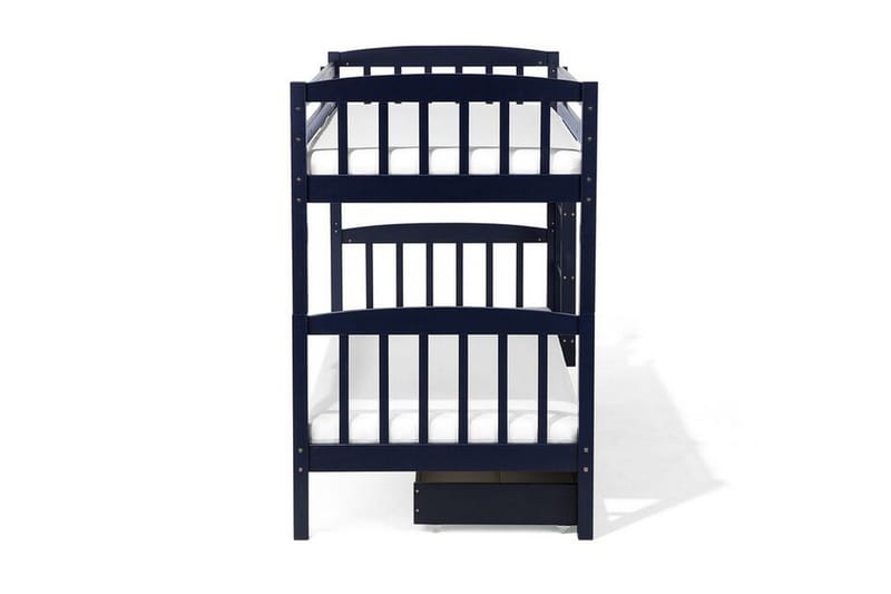 Revin Våningssäng 90x200 cm med Förvaring - Marinblå - Products - Möbler - Barnmöbler - Barnsäng & juniorsäng - Loftsäng barn