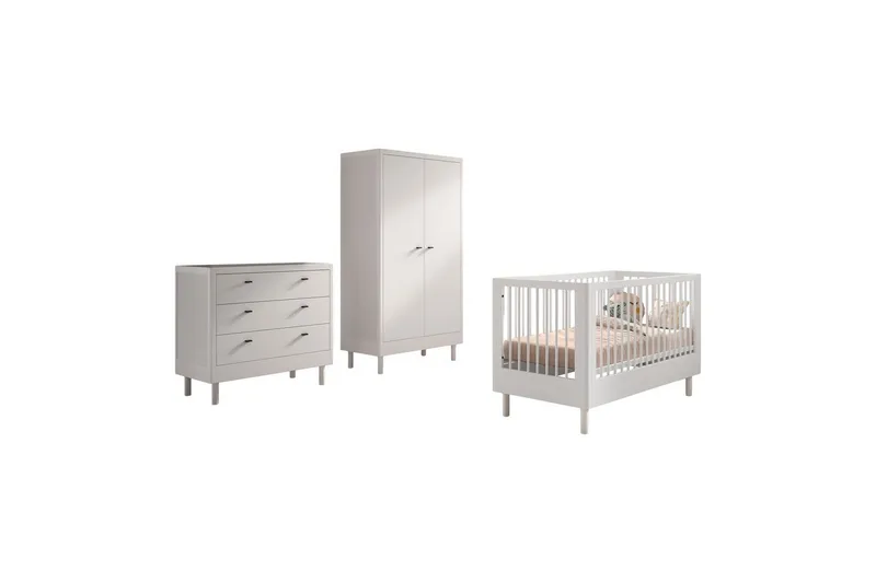 Forrest Möbelset för Barnrum, Vit