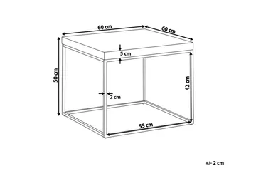 Barreras Sidobord - Trä/Natur - Products - Möbler - Bord & matgrupp - Avlastningsbord & sidobord - Brickbord & småbord