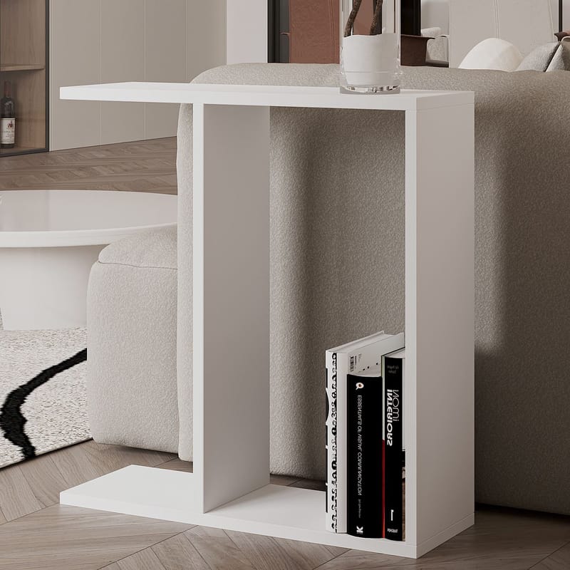 Bingdi Sidobord 60x60x60 cm - Vit - Products - Möbler - Bord & matgrupp - Avlastningsbord & sidobord - Brickbord & småbord