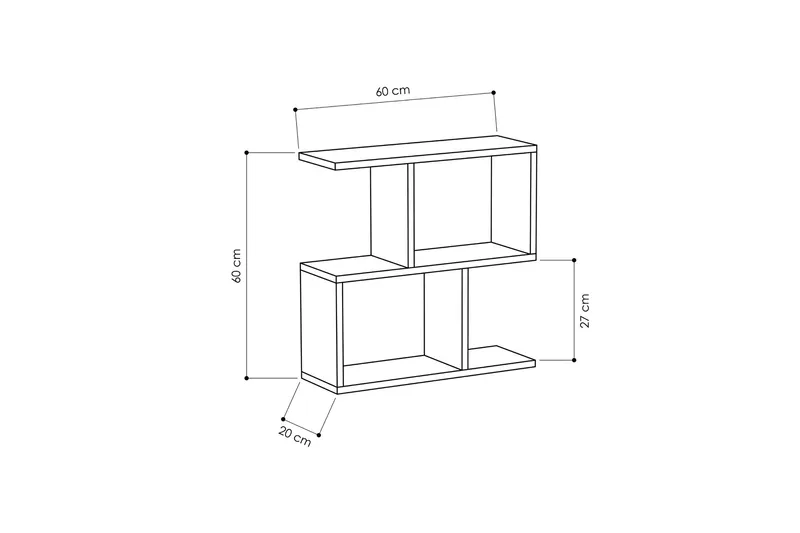 Decorta Sidobord - Mörkgrå - Products - Möbler - Bord & matgrupp - Avlastningsbord & sidobord - Brickbord & småbord