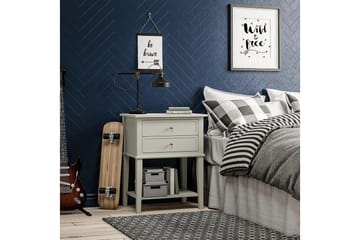 Franklin Sidobord 56 cm Vit - Dorel Home - Products - Möbler - Bord & matgrupp - Avlastningsbord & sidobord - Brickbord & småbord