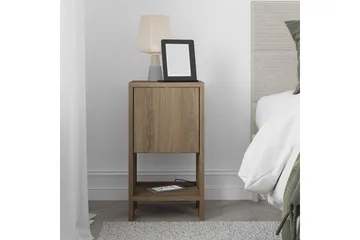 Haelyn Sängbord 30 cm - Brun - Products - Möbler - Bord & matgrupp - Avlastningsbord & sidobord - Sängbord & nattduksbord