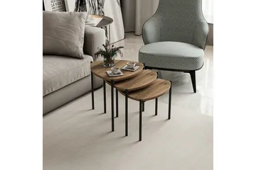 Lenny Satsbord - Valnöt - Products - Möbler - Bord & matgrupp - Avlastningsbord & sidobord - Satsbord