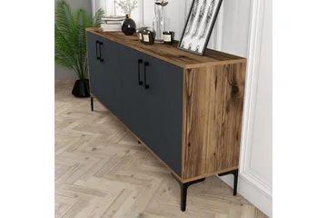 Levents Avlastningsbord 180 cm - Valnöt/Antracit - Products - Möbler - Bord & matgrupp - Avlastningsbord & sidobord - Konsolbord & hallbord