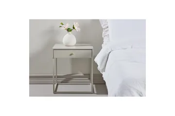 Nattduksbord Bakal - Beige - Products - Möbler - Bord & matgrupp - Avlastningsbord & sidobord - Sängbord & nattduksbord