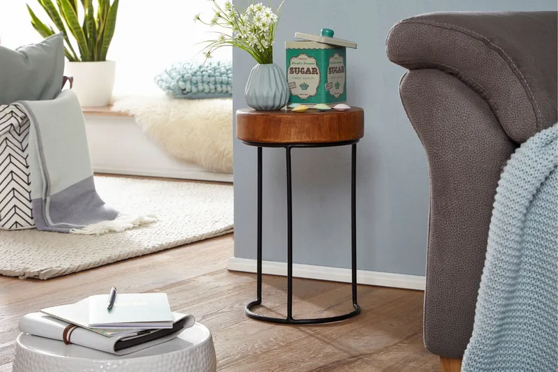 Provine Sidobord 28 cm - Trä/natur - Products - Möbler - Bord & matgrupp - Avlastningsbord & sidobord - Brickbord & småbord