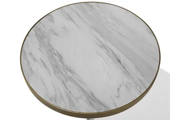 Ramona Sidobord 44 cm - Vit - Products - Möbler - Bord & matgrupp - Avlastningsbord & sidobord - Brickbord & småbord