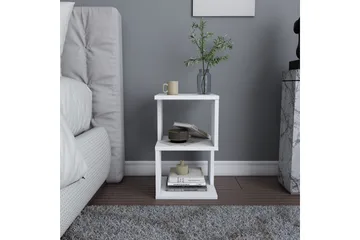 Rinorea Sängbord 29,6x49,4 cm - Vit - Products - Möbler - Bord & matgrupp - Avlastningsbord & sidobord - Sängbord & nattduksbord