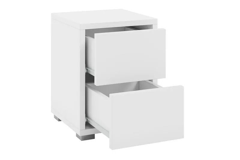 Sängbord - Vit - Products - Möbler - Bord & matgrupp - Avlastningsbord & sidobord - Sängbord & nattduksbord