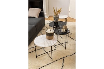Sakchan Sidobord 42 cm Rund - Svart - Products - Möbler - Bord & matgrupp - Avlastningsbord & sidobord - Brickbord & småbord