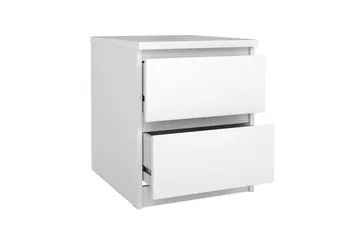 Salomns Sängbord 40,4 cm - Vit - Products - Möbler - Bord & matgrupp - Avlastningsbord & sidobord - Sängbord & nattduksbord