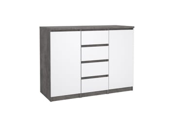 Salomns Sidobord 121 cm - Vit - Products - Möbler - Bord & matgrupp - Avlastningsbord & sidobord - Brickbord & småbord