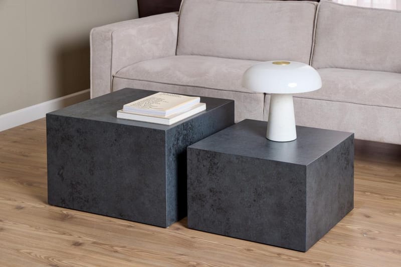 Samon Soffbord 58 cm - Svart - Products - Möbler - Bord & matgrupp - Avlastningsbord & sidobord - Satsbord