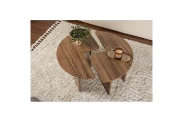 Soffbord Haruya Valnöt - Valnöt - Products - Möbler - Bord & matgrupp - Avlastningsbord & sidobord - Satsbord