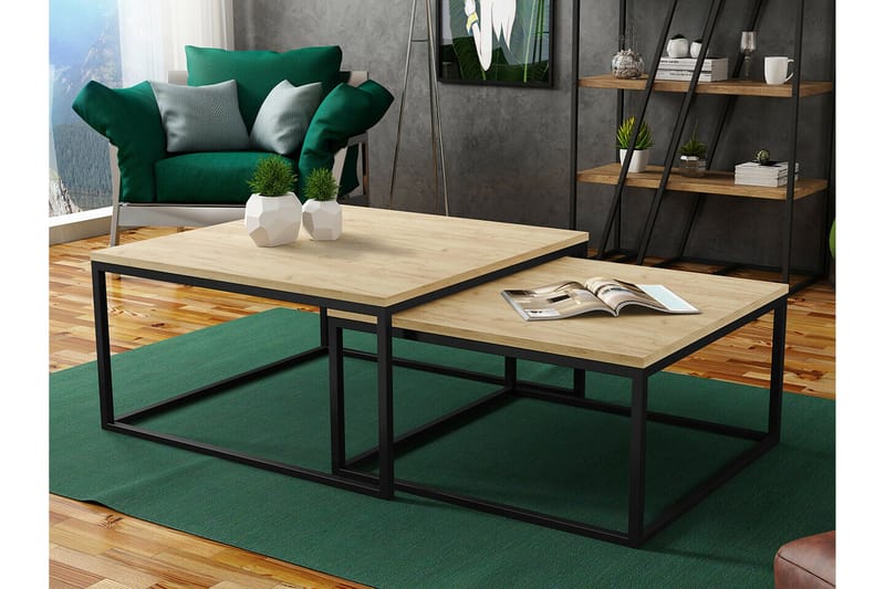 Wardner Soffbord 76 cm - Svart - Products - Möbler - Bord & matgrupp - Avlastningsbord & sidobord - Satsbord